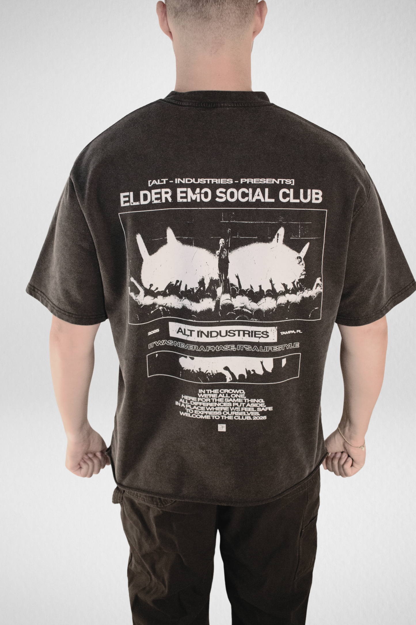 ELDER EMO SOCIAL CLUB CONCERT "PREMIUM" TEE