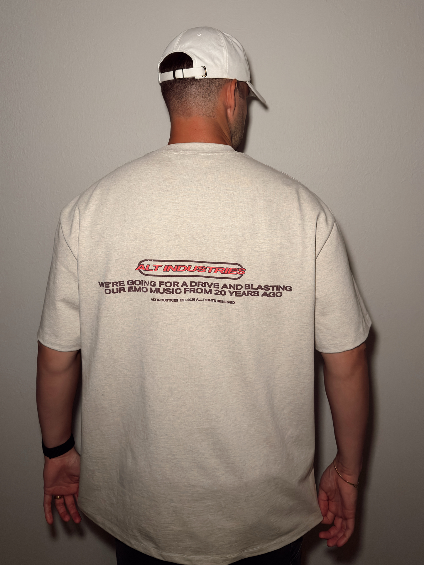 GET IN LOSER "PREMIUM" OVERSIZED SUPER HEAVYWEIGHT CREWNECK TEE