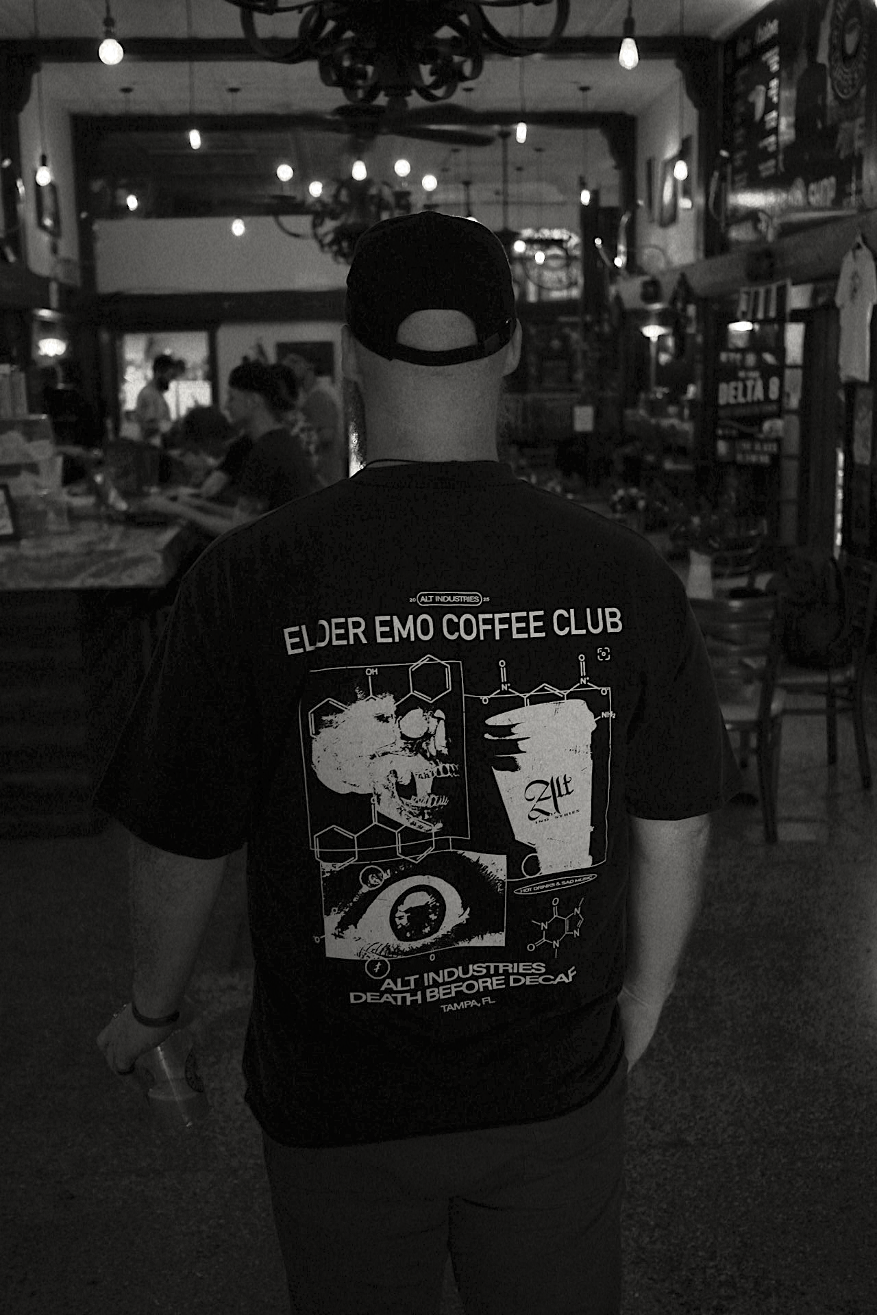 ELDER EMO COFFEE CLUB "PREMIUM" TEE