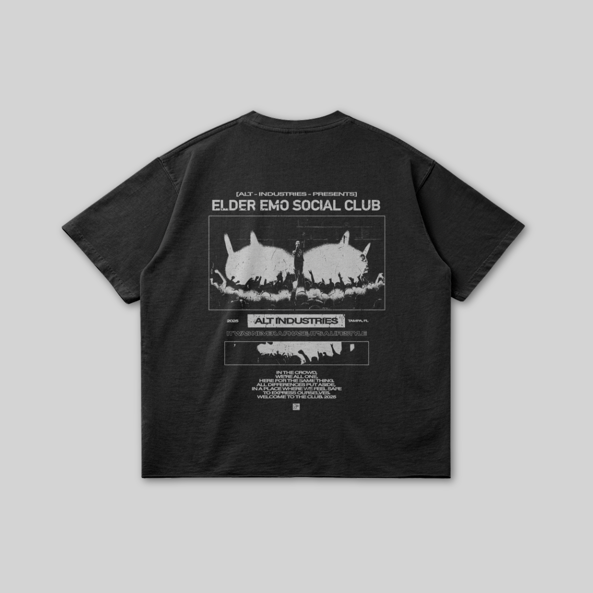 ELDER EMO SOCIAL CLUB CONCERT "PREMIUM" TEE