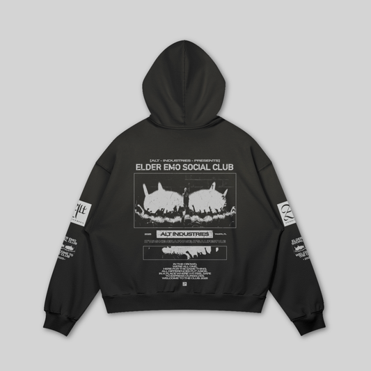 ELDER EMO SOCIAL CLUB CONCERT "PREMIUM" HOODIE