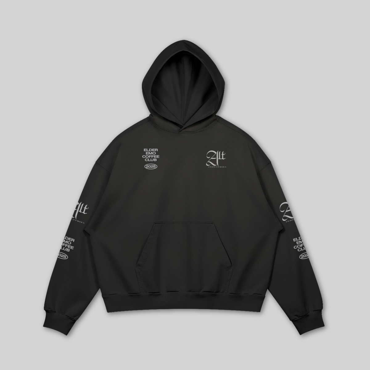 ELDER EMO COFFEE CLUB "PREMIUM" HOODIE