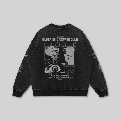 ELDER EMO COFFEE CLUB "PREMIUM" CREWNECK