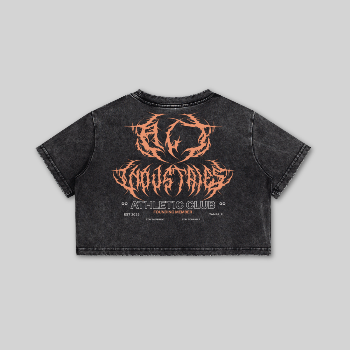 ATHLETIC CLUB WOMEN'S "PREMIUM" CROP TEE
