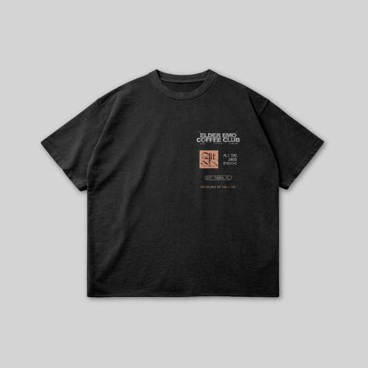 ELDER EMO COFFEE CLUB 2.0 "PREMIUM" TEE