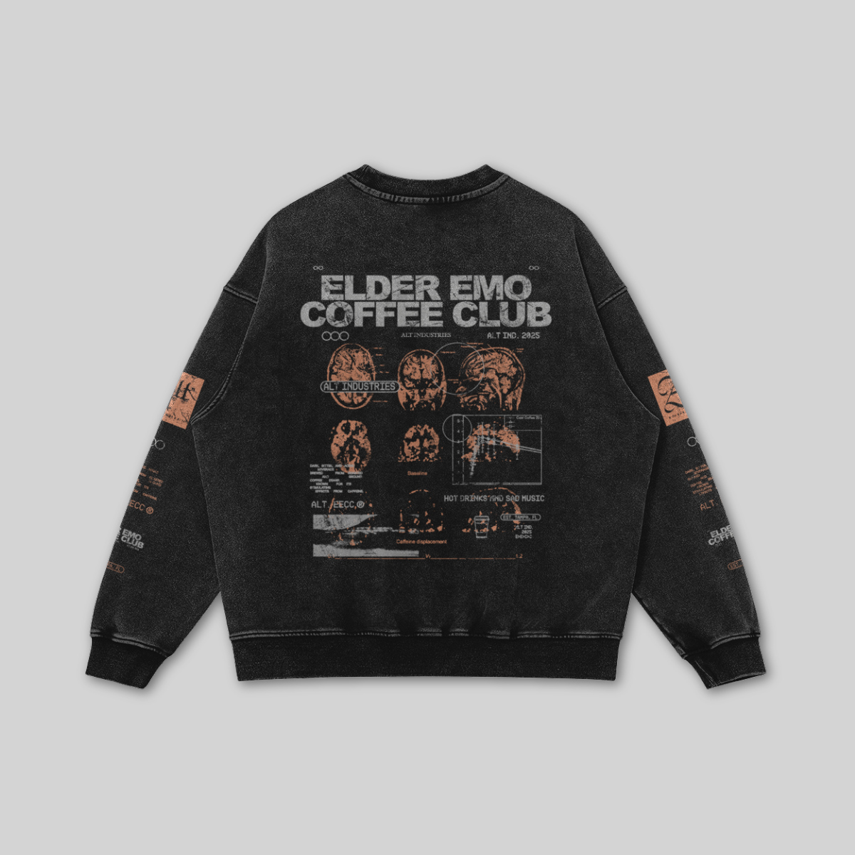 ELDER EMO COFFEE CLUB 2.0 "PREMIUM" CREWNECK