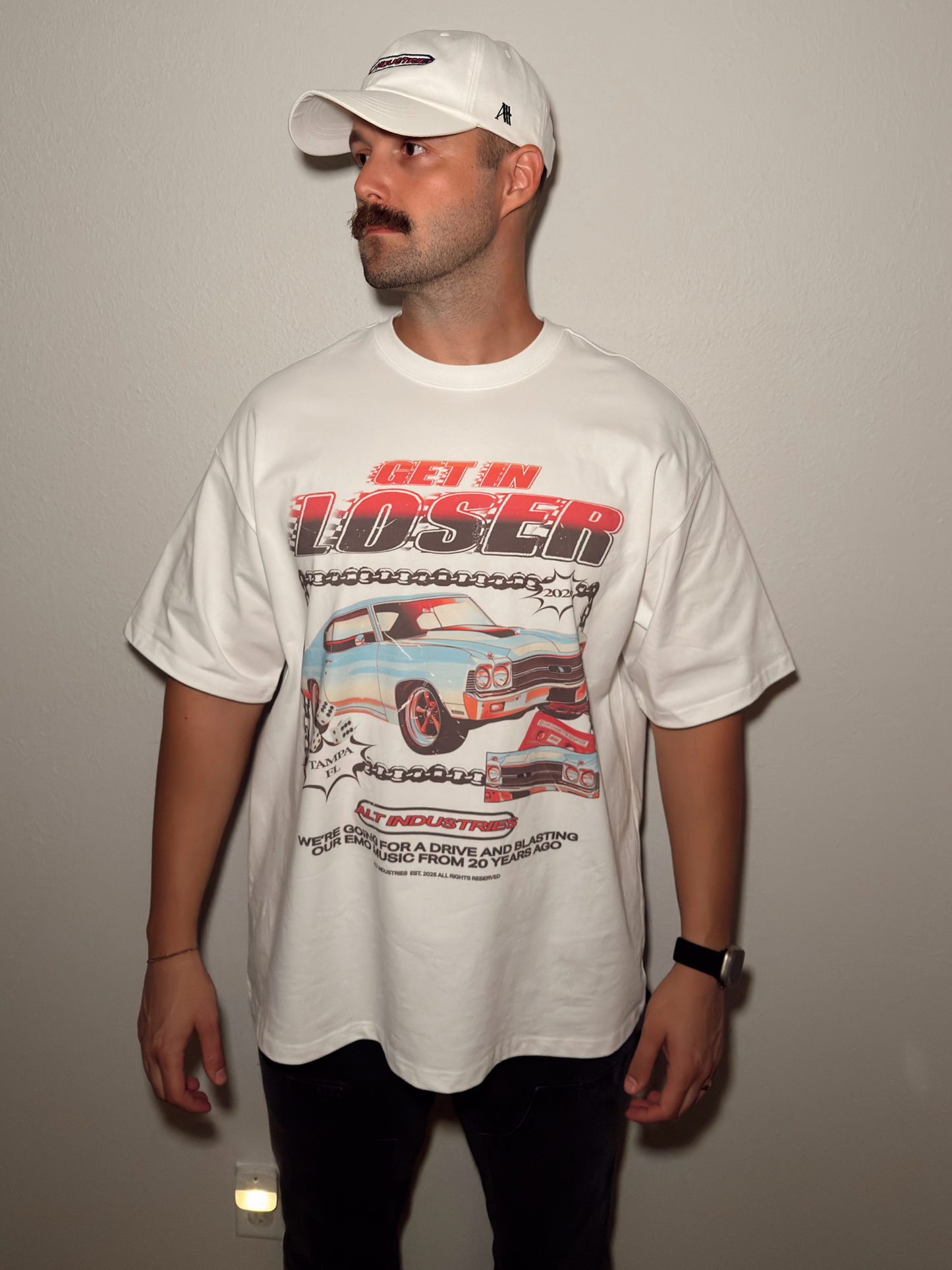 GET IN LOSER "PREMIUM" OVERSIZED TEE