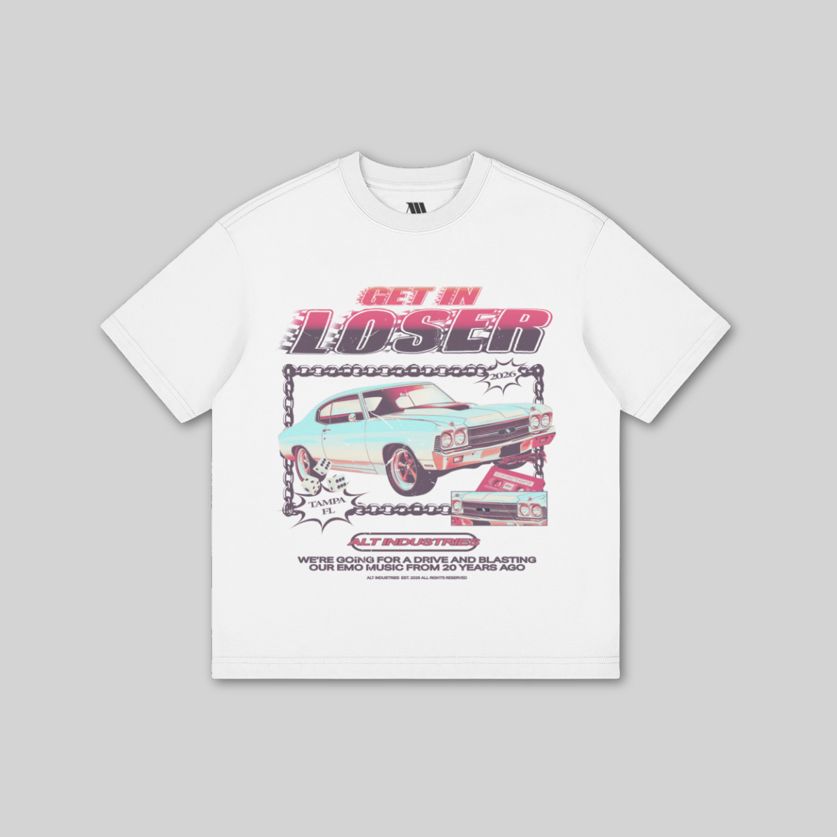 GET IN LOSER "PREMIUM" WOMENS MINI TEE