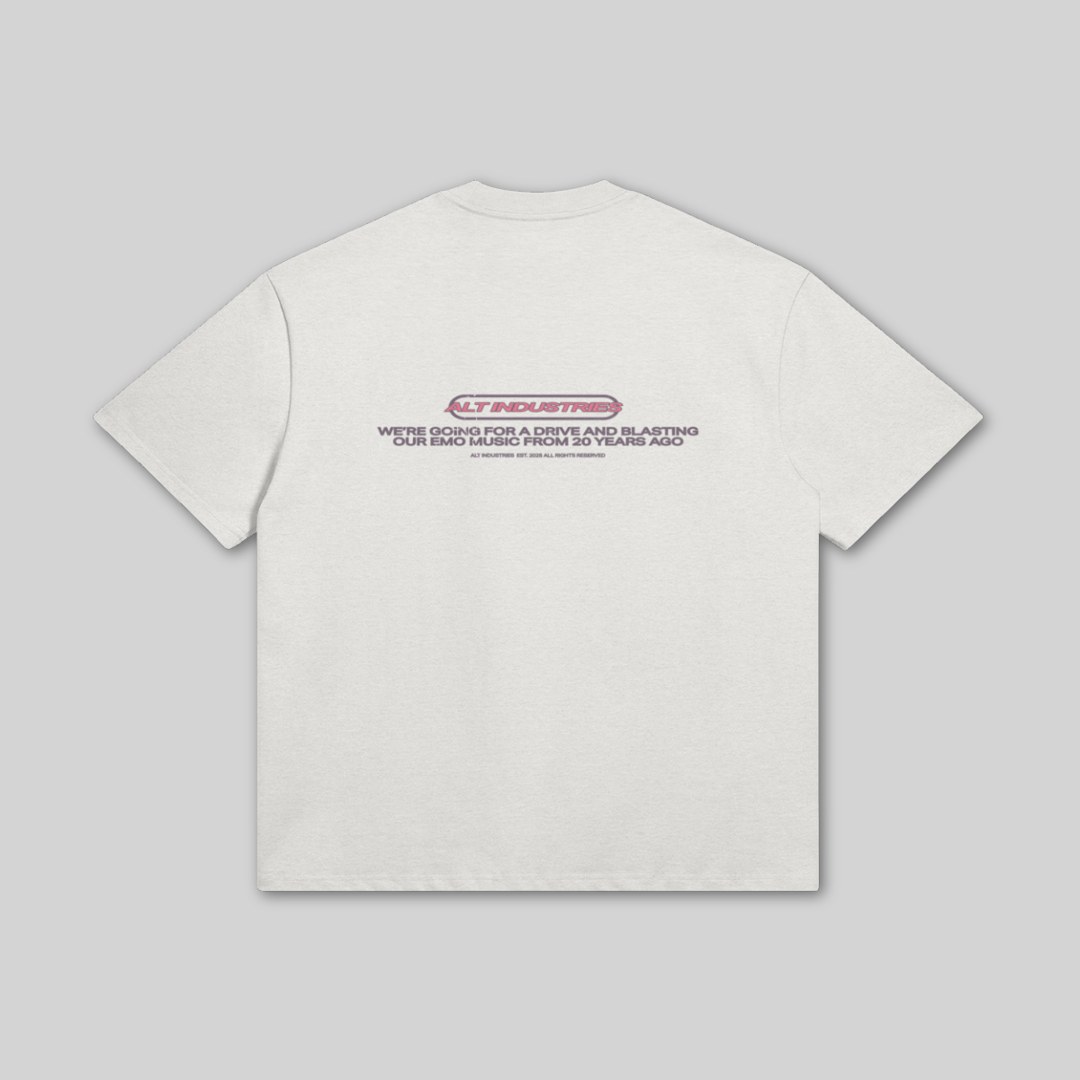 GET IN LOSER "PREMIUM" OVERSIZED SUPER HEAVYWEIGHT CREWNECK TEE