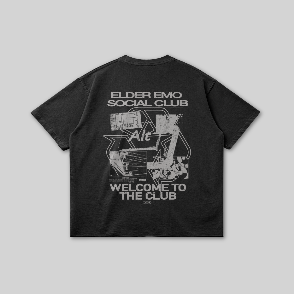ELDER EMO SOCIAL CLUB RECYCLING "PREMIUM" TEE