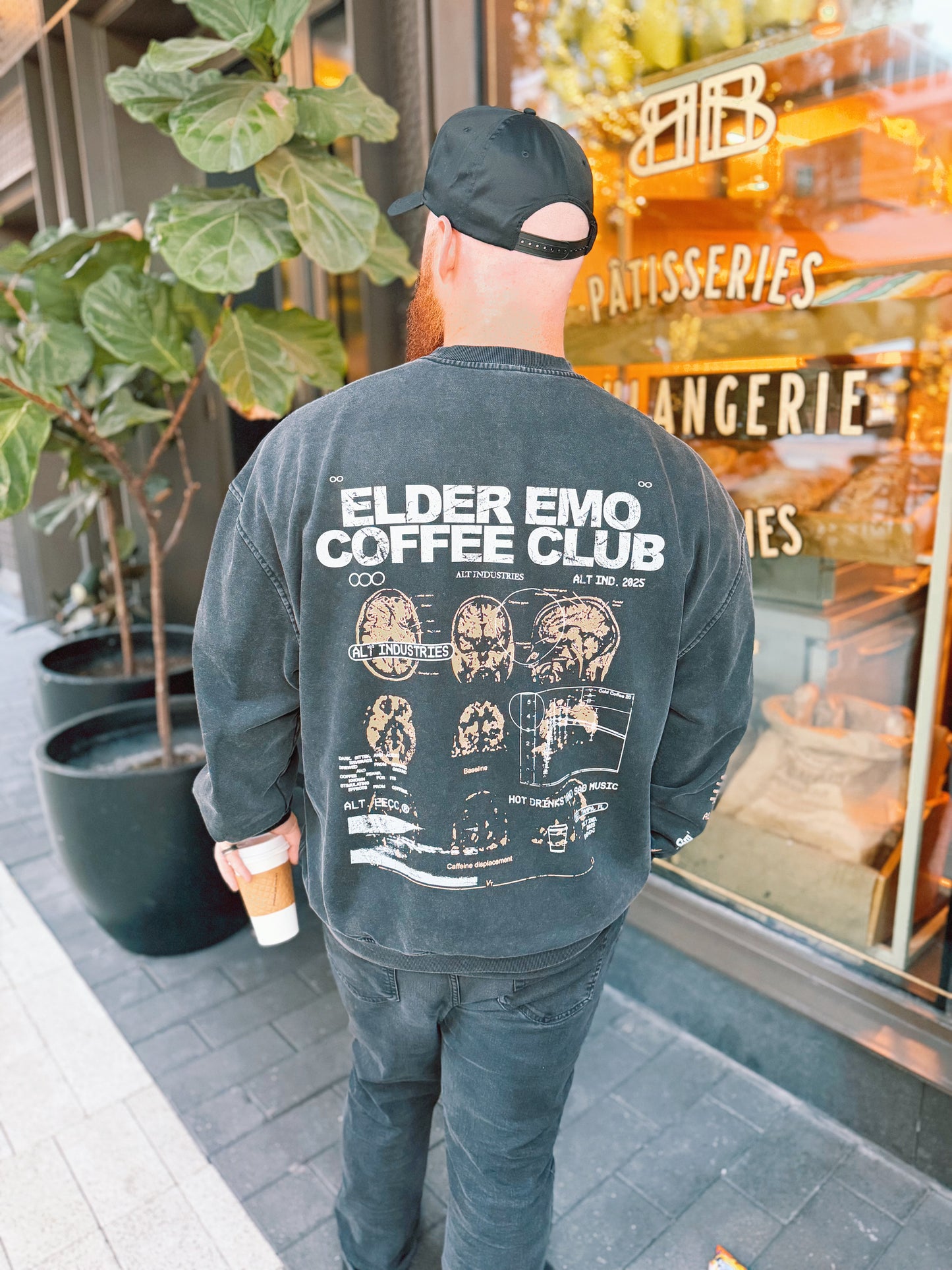 ELDER EMO COFFEE CLUB 2.0 "PREMIUM" CREWNECK