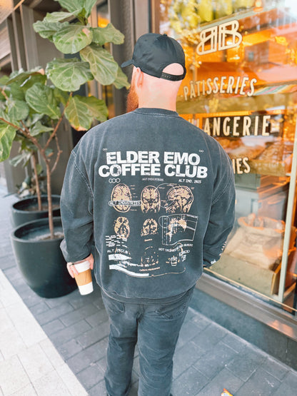 ELDER EMO COFFEE CLUB 2.0 "PREMIUM" CREWNECK