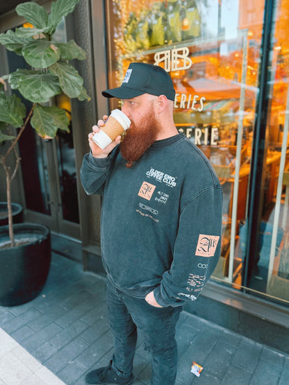 ELDER EMO COFFEE CLUB 2.0 "PREMIUM" CREWNECK