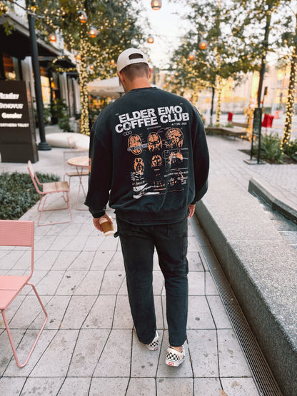 ELDER EMO COFFEE CLUB 2.0 "PREMIUM" CREWNECK