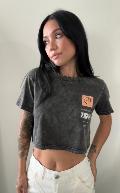 ATHLETIC CLUB WOMEN'S "PREMIUM" CROP TEE