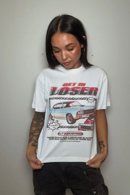 GET IN LOSER "PREMIUM" WOMENS MINI TEE